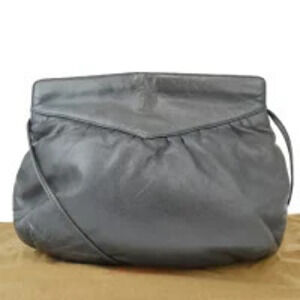 Loewe shoulder bag gray leather